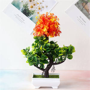 Bonsaï artificiel <span class=keywords><strong>en</strong></span> plastique <span class=keywords><strong>en</strong></span> <span class=keywords><strong>pot</strong></span>, arbres quatre saisons, petites décorations de table, ornements, <span class=keywords><strong>plante</strong></span> artificielle <span class=keywords><strong>en</strong></span> <span class=keywords><strong>pot</strong></span>, vente <span class=keywords><strong>en</strong></span> gros - Product Image 1