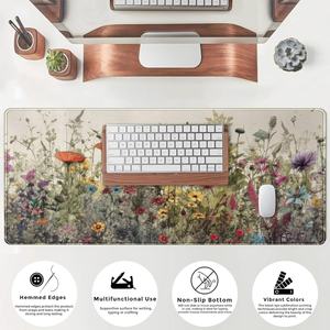 Grand tapis de souris de jeu Offres Spéciales XXL grande taille tapis de souris Gamer bord verrouillable bureau ordinateur tapis de souris clavier bureau tapis de souris - Product Image 6