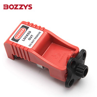 Cadenas en nylon de dispositifs électriques industriels de verrouillage de bouton poussoir pour l'utilisation de porte de disjoncteur de protecteur de moteur de GV2ME
