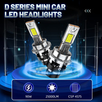 D-Serie LED-Scheinwerferbirnen Plug-and-Play HID zu LED D2R D4R Autolichter D2S D4S LED-Scheinwerfer