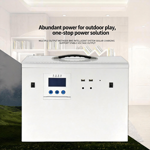 Station Portable 500W 1000W 640Wh/1280Wh Générateur Solaire Lithium-Ion Panneau Solaire 220V Onde Sinusoïdale Pure pour Camping et Urgences Domestiques - Product Image 2