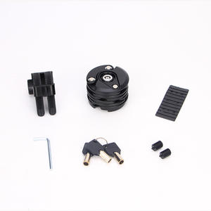 ตัวล็อคจักรยานแบบพับได้ ทำจากเหล็กอัลลอยด์ สำหรับจักรยานเสือภูเขา จักรยานถนน จักรยานไฟฟ้า มอเตอร์ไซค์ ป้องกันการโจรกรรม พร้อมโซ่รักษาความปลอดภัย - Product Image 4