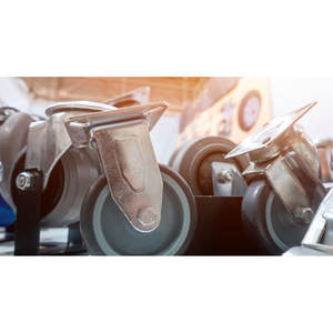 ROUE INDUSTRIELLE FIXE IDEAL STAR 100mm-capacité de charge 80 kg - Product Image 3