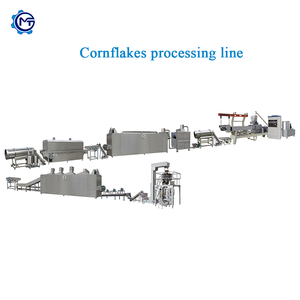 Machine à extrudeuse à double vis automatique en acier inoxydable à haute productivité pour la fabrication de céréales de petit-déjeuner et de flocons de maïs, capacité de 300 kg/h - Product Image 4