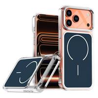 Coque de téléphone magnétique de haute qualité pour iPhone 17 Air, 17 Pro, 17 Pro Max, compatible avec la charge sans fil, anti-chute et antichoc