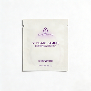 Sachet d'emballage personnalisé à faible MOQ, scellé sur 3 côtés, pour échantillons de parfum, crème, gommage, huile, en plastique résistant - Product Image 2