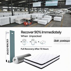 <span class=keywords><strong>Materasso</strong></span> Ecologico in Memory Foam con <span class=keywords><strong>Molle</strong></span> Insacchettate Arrotolato in Scatola Letto <span class=keywords><strong>Matrimoniale</strong></span> Morbido con Telaio Rinforzato Struttura Personalizzata - Product Image 6