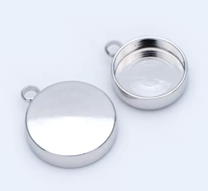 Bán Buôn Tùy Chỉnh Vòng Khay Mặt Dây Chuyền Đồ Trang Sức Thời Trang Bộ Quà Tặng Khuy Măng Sét Tie Clip Cho Đám Cưới Engagement Party Kỷ Niệm - Product Image 1