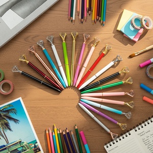 Bolígrafo Metálico Promocional Personalizado al por Mayor con Diamante Grande para Regalo Escolar - Product Image 6