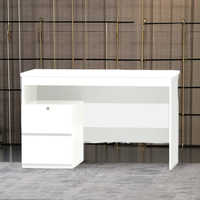 Bureau commercial pliable automatique contemporain de haute qualité, fabriqué en Malaisie, 1375, personnalisable OEM, mobilier en panneaux de bois de chêne