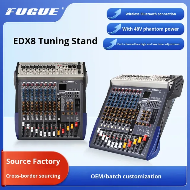 Mono Three-band Control Performance Wedding Conference MP3 for Power Mixer Console Microphone Amplifier 1000-1200mAh