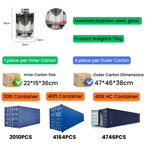 Lanterna Cimiteriale Moderna in Acciaio Inox Antiruggine, Portacandele Commemorativo, Vendita all'Ingrosso - Product Image 3