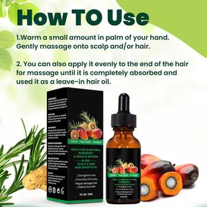 Aceite para el Crecimiento del Cabello 100% Puro, Natural y Orgánico, Fortalece el Cabello, Nutre el Cuero Cabelludo, Repara, Aceite de Batana - Product Image 4