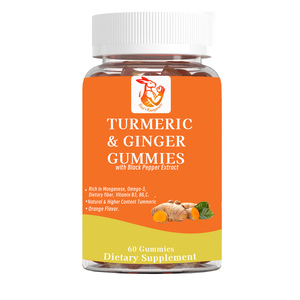 Gomitas de Cúrcuma y Jengibre con Vitamina B6 para una Piel Saludable y Aumento de Energía, Precio al por Mayor - Product Image 1