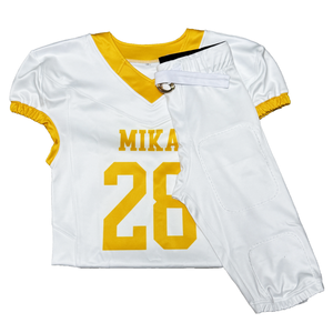 تصميم حر لكرة القدم الأمريكية جيرسي تنفس الأمريكية زائد الحجم ملابس كرة القدم الأمريكية للبالغين - Product Image 2