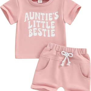 Conjuntos de Sudadera y Pantalones Deportivos Transpirables para Bebés y Niños Pequeños, Unisex - Product Image 1