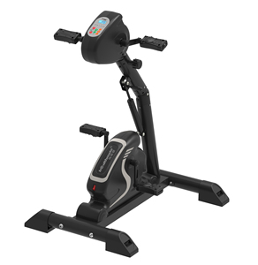 Mini bicicleta de <span class=keywords><strong>ejercicio</strong></span> de resistencia ajustable para ciclismo, uso doméstico, ejercitador de Pedal de brazo y pierna con pantalla LCD - Product Image 1