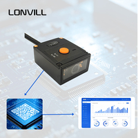 LONVILL Scanner de codes-barres industriel fixe avec Ethernet pour codes QR et DM, pour une traçabilité complète des PCB avec intégration MES ERP