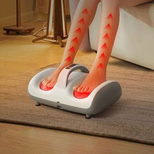 Masseur électrique vibrant chauffant pour pieds et jambes avec physiothérapie infrarouge, appareil multifonctionnel de thérapie plantaire à usage domestique - Product Image 2