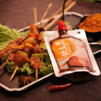 Sauce BBQ de la Nouvelle-Orléans 110g – Boîte de marinade douce et épicée pour viande grillée, ailes de poulet, barbecue à la maison ou en extérieur – 60 sachets/carton