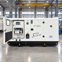 Groupe électrogène diesel super silencieux certifié CE 150 kVA 180 kVA 200 kVA, groupe électrogène diesel industriel avec alternateur en cuivre