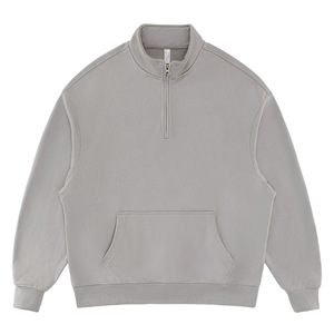 เสื้อฮู้ดคอเต่าแบบหลวม ผลิตตามสั่ง คุณภาพสูง เป็นมิตรกับสิ่งแวดล้อม ผ้าโพลีเอสเตอร์/คอตตอน 340 กรัม บุซับใน สำหรับผู้ชาย - Product Image 1