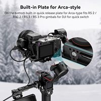 Cage de protection intégrale en alliage d'aluminium A7C pour appareil photo Sony A7C, avec griffe porte-accessoire intégrée et plaque de dégagement rapide compatible Arca-Swiss et