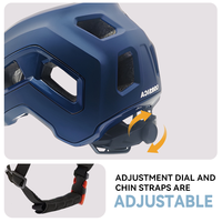Casque de vélo VTT pour adulte LANOVA W-029 EN1078/CPSC, nouveau design, avec visière intégrée, chapeau de cyclisme portable pour la pratique du vélo en extérieur