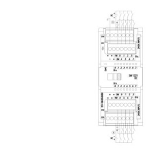 Module PLC S7 1200 SM1223 d'extension avec interface de communication RS485, référence 6ES7223-1BL32-0XB0, fourni par un fournisseur chinois - Product Image 1