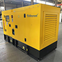 Groupe électrogène diesel silencieux 20kw 30kw 40kw 50kw avec démarrage automatique, démarrage à distance, châssis ouvert, 50Hz, ATS à vendre
