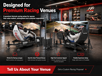 Renixsim F1 4dof Simulador de Carreras de Movimiento FEC Centro de Entrenamiento Competencia VR Sim Racing Plataforma de Movimiento