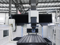 Fresadora CNC de pórtico de un solo husillo GMC3220 de alta calidad BT50 OKADA de 22 kW para trabajo pesado