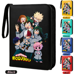 สมุดสะสมการ์ดฮีโร่อะคาเดเมีย 400 ช่อง พร้อมซิป สำหรับเก็บการ์ดสะสม แฟ้มเก็บการ์ดเกม ปกป้องการ์ด ของขวัญสำหรับเด็ก - Product Image 1