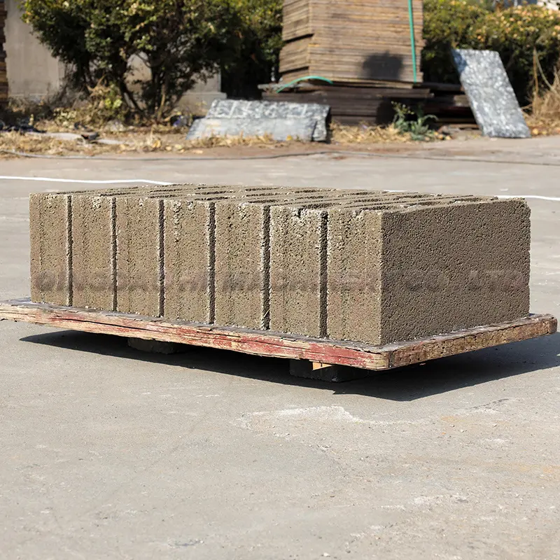 QT4-26 промышленное полуавтоматическое бетонное цементное полое оборудование для производства кирпича, бетононасос