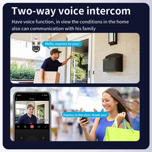 กล้องวงจรปิดไร้สาย Wistino 12K Wifi 4 เลนส์ ซูม 10 เท่า กันน้ำ ตรวจจับความเคลื่อนไหวพร้อมสัญญาณเตือนภัย สำหรับภายนอกอาคาร - Product Image 6