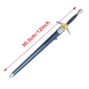 Özel tasarım vahşi avı oyunu silahlar <span class=keywords><strong>Geralt</strong></span> kılıç modeli oyuncak 30cm Metal Anime kılıç kalıp lüks Cospaly veya dekorasyon için - Product Image 5