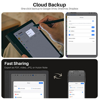 Tablette d'écriture intelligente Huion Note E X50 avec écran simili papier, déverrouillage par empreinte digitale, sauvegarde cloud pour l'éducation, les affaires et les notes numériques
