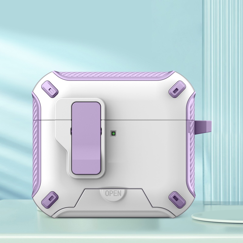 Blanc + violet