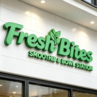 Letras LED 3D Personalizadas para Edificios Comerciales, Resistentes al Agua para Exteriores, Logotipos de Acero Inoxidable y Acrílico