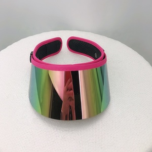 <span class=keywords><strong>Gorra</strong></span> con Visera Ajustable para <span class=keywords><strong>Mujer</strong></span> con Protección UV, Logotipo Personalizado, <span class=keywords><strong>Gorra</strong></span> de Sol Lisa para Hombre para Golf, <span class=keywords><strong>Tenis</strong></span>, Playa y Deportes - Nuevas Viseras de PVC - Product Image 5