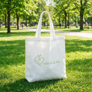 Custom Non-Woven Tote Shopping <b>Bag</b> with Logo Print <b>Medium</b> <b>Size</b> Casual Style Customized Closure for Wholesale and Outdoor Use - Product Image 1