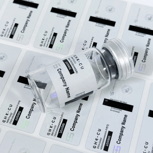 Etiquetas Personalizadas Ecológicas con Adhesivo Permanente, Troqueladas, Holográficas, Plateadas en Caliente, para Frascos de <span class=keywords><strong>10</strong></span> ml - Product Image 2