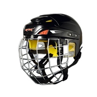 Casco de Hockey Vik-Max 2026, Directo de Fábrica, RAB, Doble Propósito, ABS+PC, para Hombres, Mujeres y Niños, Talla L, Protector de Seguridad Portátil Universal