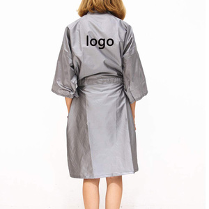 เสื้อคลุมกันน้ำสำหรับช่างทำผมหญิง ป้องกันการซีดจาง แบบกิโมโน รับสกรีนโลโก้ ปรับขนาดได้ สำหรับลูกค้าร้านเสริมสวย ช่าง<span class=keywords><strong>ตัดผม</strong></span> - Product Image 4