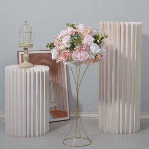 C124036 Bola de <span class=keywords><strong>flores</strong></span> Colorida Bola de rosas grandes artificiales Centro de bodas Escenario de bodas Decoración del hogar Centro de ramo - Product Image 3
