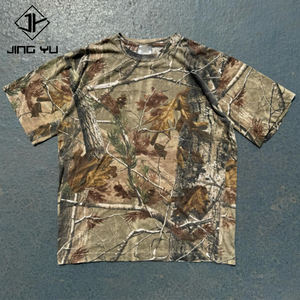 Camiseta de camuflaje Vintage de fabricante personalizado, camiseta de camuflaje de caza, Camiseta con estampado completo, camisetas con estampado de árbol para hombres - Product Image 2