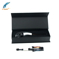 Pommeaux de levier de vitesse LED avec voyant vert de couleur noire pour BMW E90 E92 E93 E81 E82 E87