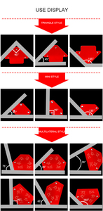 Support <span class=keywords><strong>magnétique</strong></span> puissant pour <span class=keywords><strong>soudage</strong></span>, fixation auxiliaire pour <span class=keywords><strong>soudage</strong></span> électrique, aimant à angle droit et oblique - Product Image 2