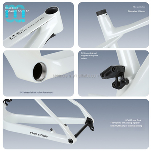 Khung xe đạp leo núi SeeMore 29 inch Carbon XC Hardtail, dẫn đường cáp bên trong, khung Boost <span class=keywords><strong>MTB</strong></span> 1450g kèm phụ kiện - Product Image 3