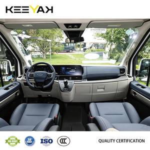 JMC <span class=keywords><strong>FORD</strong></span> <span class=keywords><strong>Transit</strong></span> 77 kWh, autonomie CLTC 430 km, version Premium à châssis long et toit mi-haut, 9 places, fourgonnette électrique pure à vendre - Product Image 6